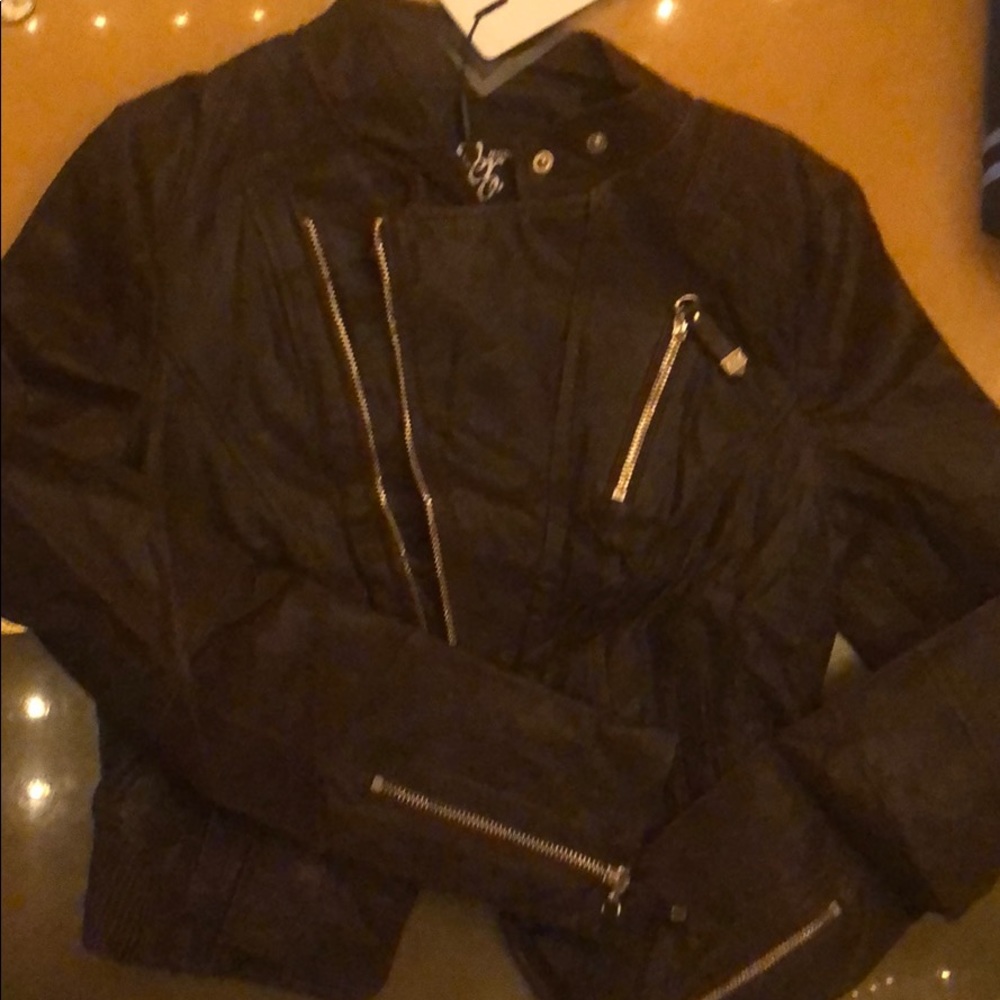 Leather jacket